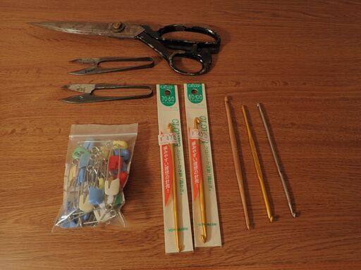 中古　裁縫道具９点セット