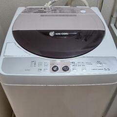 ✨無料✨SHARPイオンコート洗濯機5.5K 