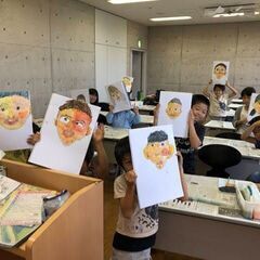 絵が苦手な子専用!夏休み迄に絵を完成させる子供絵画教室(基礎6回...