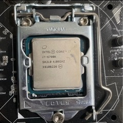 CPU i7-6700k マザボ 簡易水冷のセットです