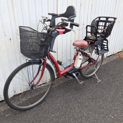 R4025電動アシスト自転車　ヤマハ　PAS Ruffini バッテリー、充電器、鍵1本付き