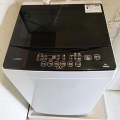無料！美品maxzen 6キロ全自動洗濯機JW06MD01WB白