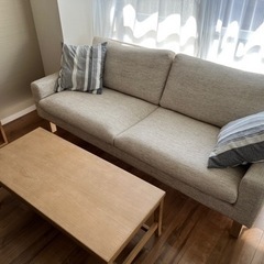 3人掛けSOFA(北欧スタイル/カフェスタイル)