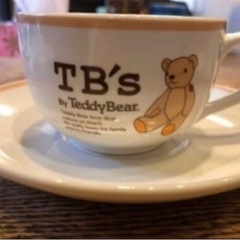 TeddyBearかわいいテディベアペアカップ&ソーサー2客
