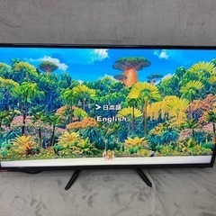 J-techno 40V形 フルハイビジョン対応液晶テレビ JLCD40V-kW 2018年製 ④
