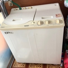 【無料】二層式洗濯機差し上げます。