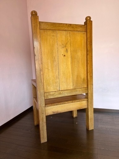 【BIGサイズ希少！！】王様の椅子　コストコベア椅子　木製　ベンチ