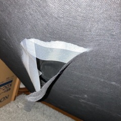 【配送の方は本体価格値下げします】2人掛けソファ　ライトブルー　リクライニング