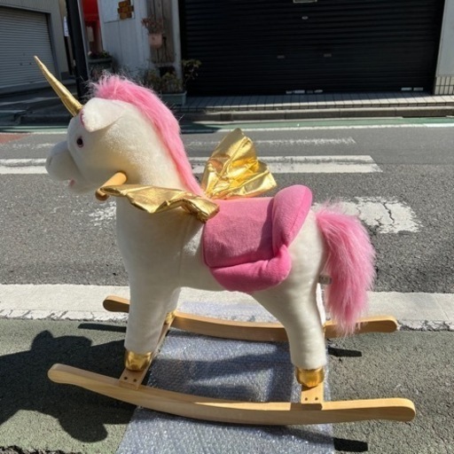 フライングタイガーユニコーンロッキングホース いいもん屋 練馬のキッズ用品 その他 の中古あげます 譲ります ジモティーで不用品の処分
