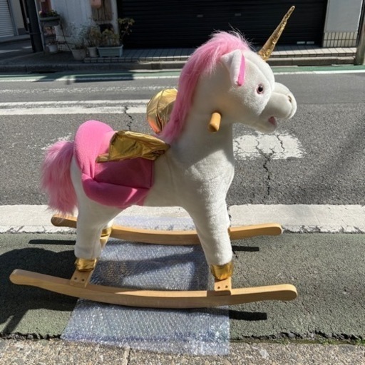 フライングタイガーユニコーンロッキングホース いいもん屋 練馬のキッズ用品 その他 の中古あげます 譲ります ジモティーで不用品の処分