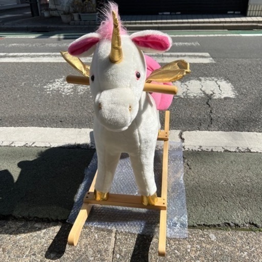 フライングタイガーユニコーンロッキングホース いいもん屋 練馬のキッズ用品 その他 の中古あげます 譲ります ジモティーで不用品の処分