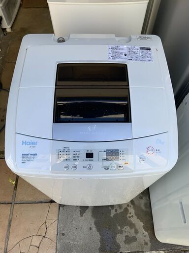 最短当日配送可★無料で配送及び設置いたします★洗濯機 ハイアール JW-K60F 6キロ 2014年製★HIR-2A