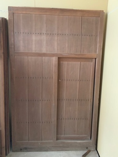 日家屋の玄関によくある扉 こあり 桜井の家具の中古あげます 譲ります ジモティーで不用品の処分