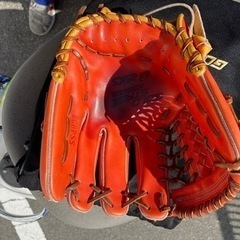 早期取引可能な方値下げ可能、グラブ袋付き、元西武ライオンズ、オリックス・バファローズ原拓也選手支給品実使用グラブ