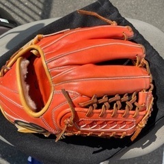 早期取引可能な方値下げ可能、グラブ袋付き、元西武ライオンズ、オリックス・バファローズ原拓也選手支給品実使用グラブ
