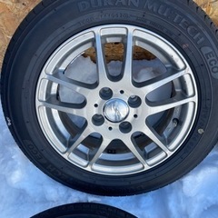タイヤイボ付き アルミホイール付 DURAN MUTECH 175/65R14 夏タイヤ