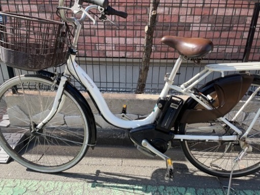 中古　ヤマハ電動自転車　新基準パワー　バッテリー2個付き！