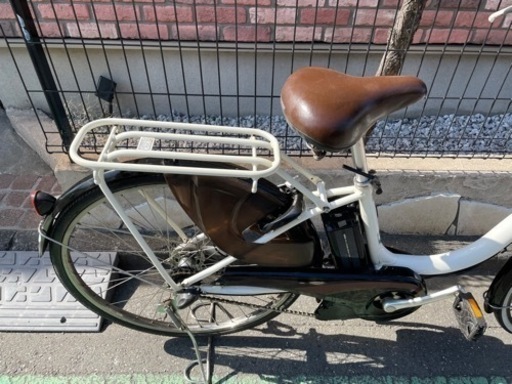 IGカゴ付き ヤマハ電動自転車 新基準パワー バッテリー2個付き！
