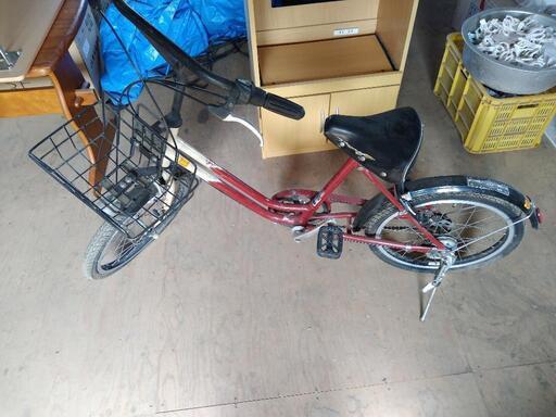 中古　自転車　ブリジストン製　20インチ　ライト　錠付き
