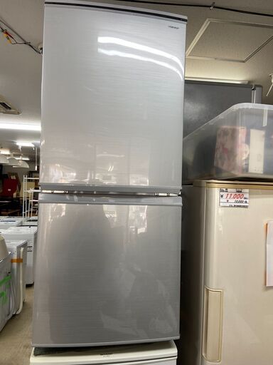 リサイクルショップどりーむ荒田店　830　冷蔵庫　SHARP　２０１８年製　137L　SJ-D14D-S　良品