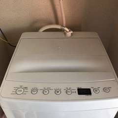 【ネット決済】家庭用全自動電気洗濯機5.5kg。取りに来てくださ...