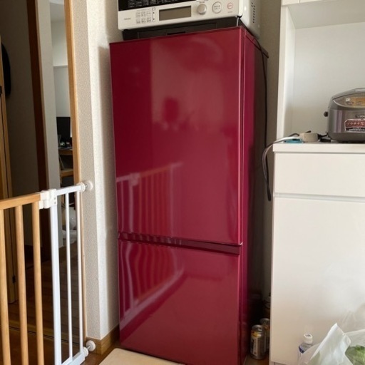 アクア　AQRー18H  冷蔵庫　184L + 冷蔵庫下敷きマット