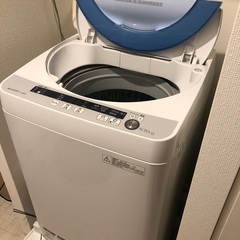 【0円】シャープ洗濯機