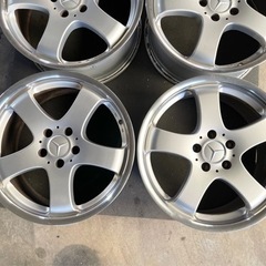 ユーロデザインBCタイプ メルセデスベンツ18インチ中古4本セット！8.5J-18