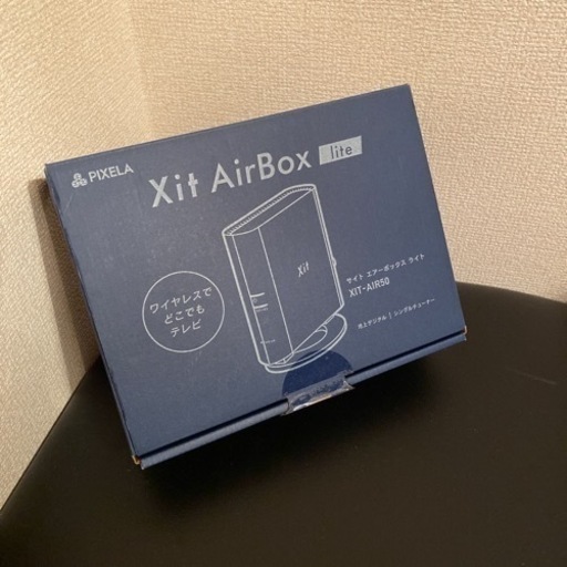 ピクセラ ワイヤレステレビチューナー Xit AirBox lite ブラック - 家電