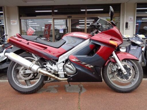 NO.4172 ZZR250 水冷4サイクル2気筒250ccエンジン ワイン