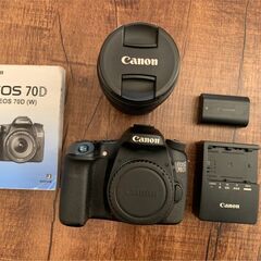 【ネット決済】Canon70D　一眼レフ　レンズセット