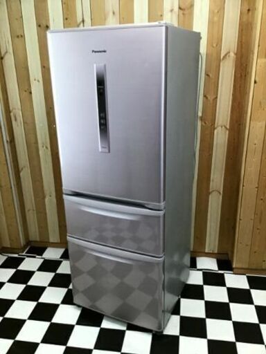 パナソニック　冷蔵庫　321L　2014年製　NR-C32CM-P　キッチン　料理　3ドア