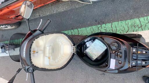 東京大塚発スズキ・アドレスv50 CA4AA 黒 現役バイク自賠責付き試乗も