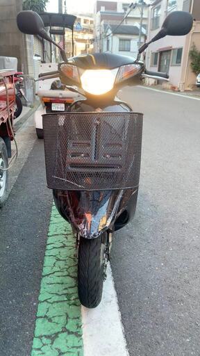 東京大塚発スズキ・アドレスv50 CA4AA 黒 現役バイク自賠責付き試乗も