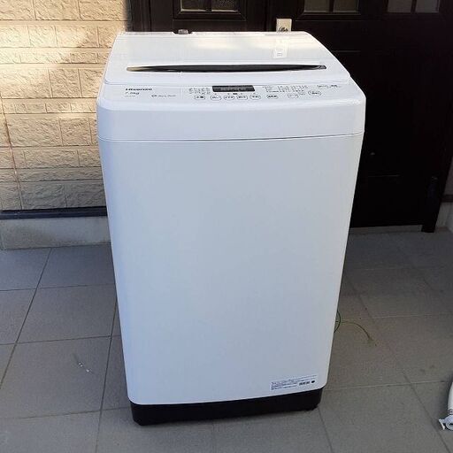 7140円 【美品】2021年 Hisense 7.5kg HW-G75A 20キロ圏内配達 7140円 【美品】2021年 Hisense 7.5kg HW-G75A 20キロ圏内配達