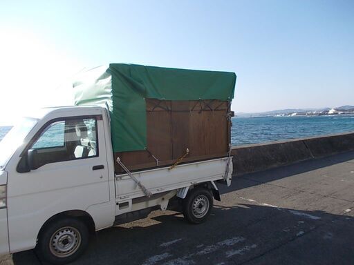 diyで軽トラキャンピングカー代わりになるかも 多目的の箱売ります