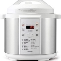 新品未開封　電気圧力鍋　アイリスオーヤマ　型番PC-EMA6-W 