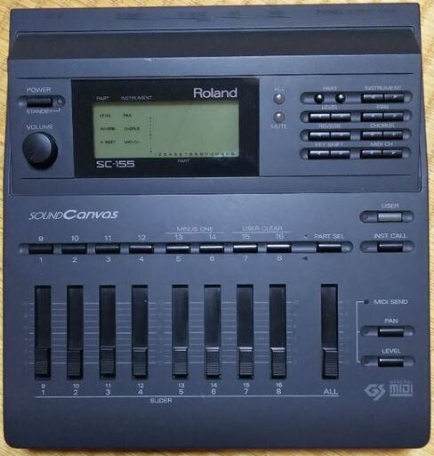 MIDI音源 Roland Sound Canvas SC-155