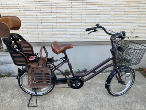お話中福岡市西区プチママン 子供乗せ自転車 非電動 インチ