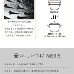 【未使用】staub ストウブ 「 ラ ココット de GOHAN チェリー S 12cm 」