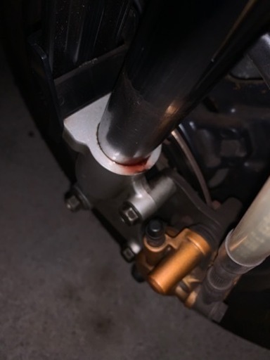 【決まりました】KAWASAKI   KSR110 フォークオイル漏れ、サビありますが元気に走ります！おまけ付き。 決まりました】KAWASAKI KSR110 フォークオイル漏れ、サビありますが