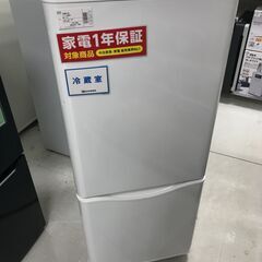 1年間動作保証付 SHARP 2ドア冷蔵庫 137L 2018年製【トレファク南柏店】