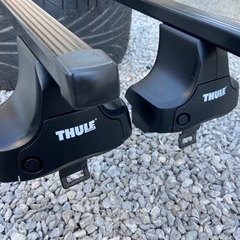 THULE スーリー  TH754フット スクエアバーセット ベ...