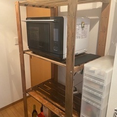 IKEA木製棚　