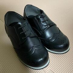 【ネット決済・配送可】フォーマル 革靴 コムサ 美品です☆ 18cm