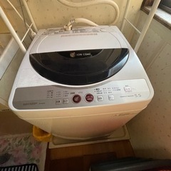 5.5kg SHARP 洗濯機