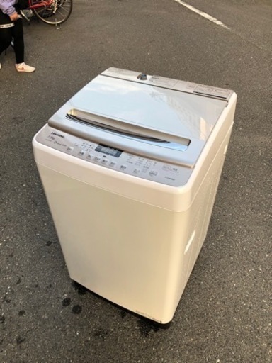 7.5キロ洗濯機2018⁉️大阪市内配達設置無料⭕️保証付き