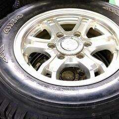 値下げ！　ハイエース用スパイクタイヤ　アルミ付