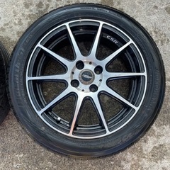 【ネット決済】195/50r16 アルミホイール付き夏タイヤ