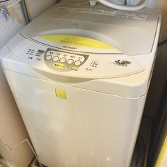 洗濯機譲ります：京都市南区引き取り